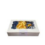 Handmade Trio Set Large Scrunchie: 2 Luxurious Silk + 1 Chiffon crepe Material