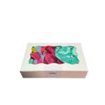 Handmade Trio Set Large Scrunchie: 2 Silk + 1 Chiffon crepe Material