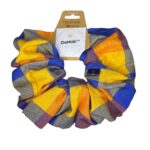 Handmade Large Multicolor Pattern Scrunchies | Chiffon Crepe Material scrunchies