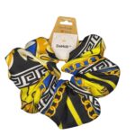 Handmade Large Multicolor Pattern Scrunchies | Chiffon Crepe Material scrunchies
