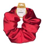 Handmade Large Red Scrunchies | Silk Material scrunchies