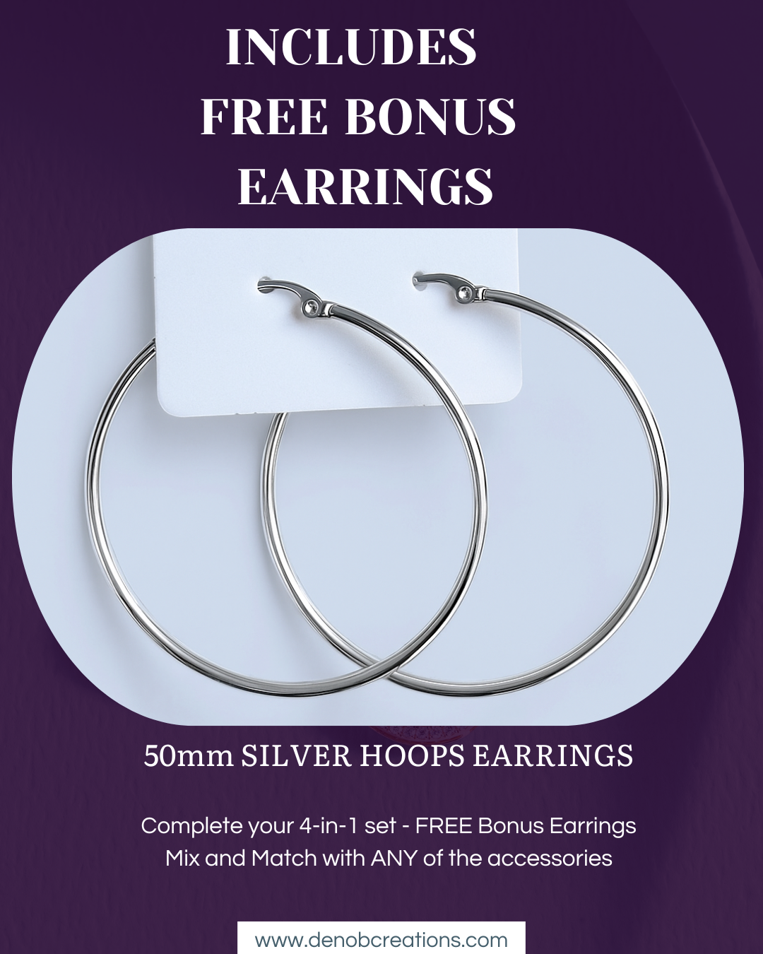 Brown and White Simple Elegant Diamond Earrings Jewelry Instagram Post