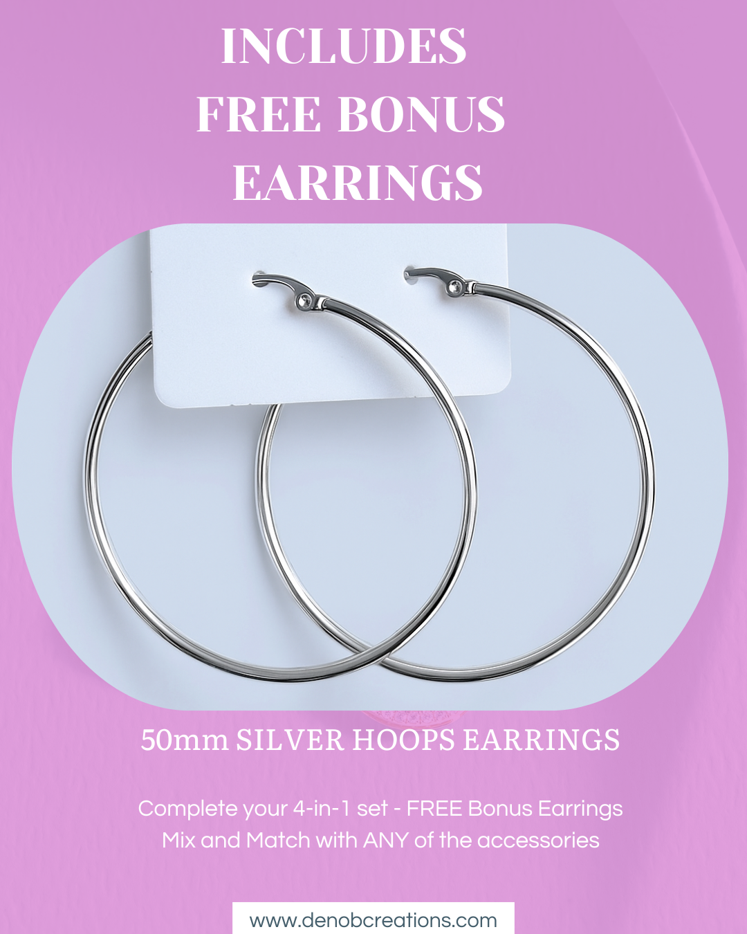 Brown and White Simple Elegant Diamond Earrings Jewelry Instagram Post