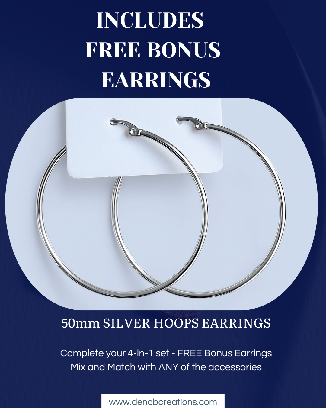 Brown and White Simple Elegant Diamond Earrings Jewelry Instagram Post