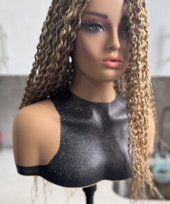 DeNob 24-Inch Glueless Braided Wig – 27 Honey Blonde Wig for Women | Best for Ponytails