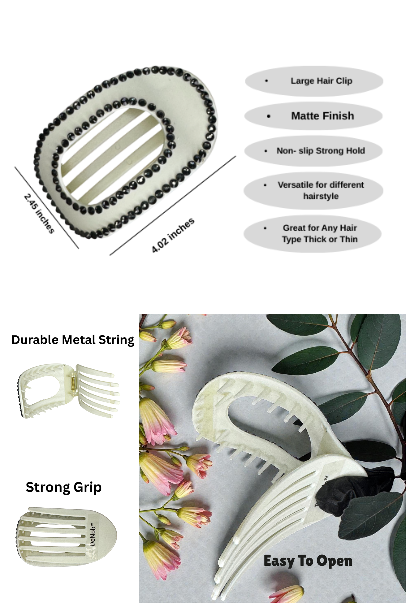 Brown Simple Grid Nature Photo Collage