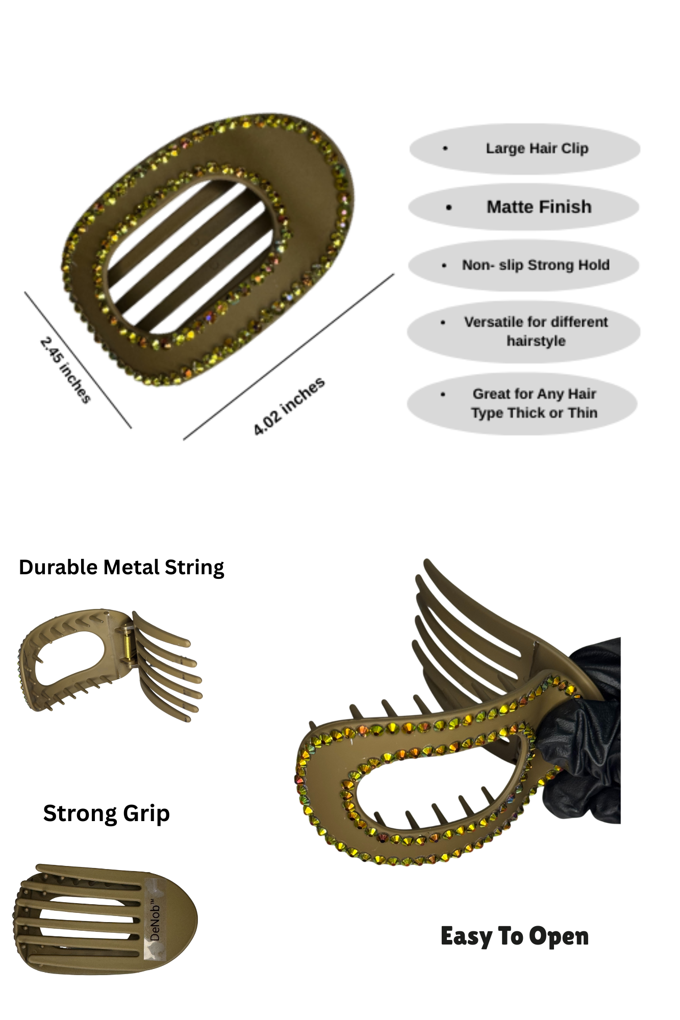 Brown Simple Grid Nature Photo Collage