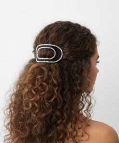 RHINESTONE HAIR CLIPS