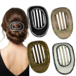 Rhinestone Matte Hair Clip Set C – Non-Slip Sparkly Claw Clips for Thick or Thin Hair, Strong Hold, Everyday Styling