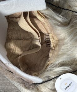 Alternative view of 30 inches Body Wave Blonde HD Lace front Heat Safe Human Hair Blend